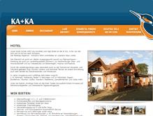 Tablet Screenshot of kaundka-hotel.de